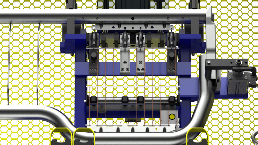 Automotive Seat Flex Mat Assembly Machine 4